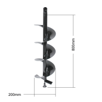 Burghiu pentru burghiu motorizat 200mm - 800mm