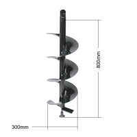 Burghiu pentru burghiu motorizat 300mm - 800mm