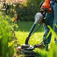 Мотокосы настоящие труженники садов